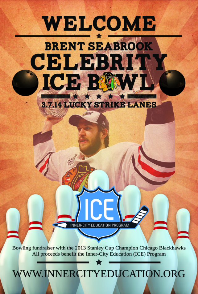 2014 ICE Bowl event poster artwork