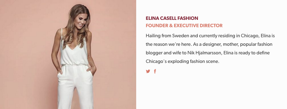 Photo of Elina Cassell fashion designer