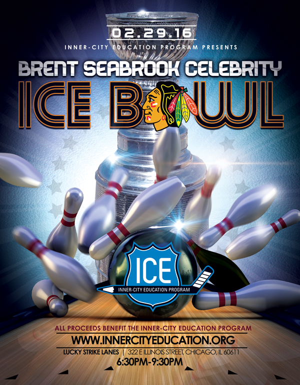 2016 ICE Bowl event poster artwork