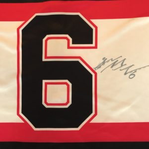 Olli Määttä autographed custom bowling jersey with certificate of authentication