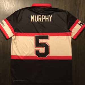 Connor Murphy autographed custom bowling jersey with certificate of authentication