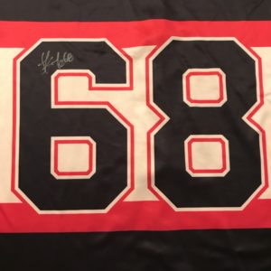 Slater Koekkoek autographed custom bowling jersey with certificate of authentication