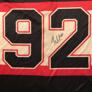 Alexander Nylander autographed custom bowling jersey with certificate of authentication