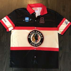 Patrick Kane autographed custom bowling jersey with certificate of authentication