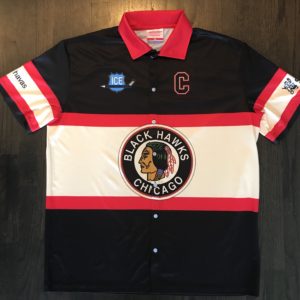 Jonathan Toews autographed custom bowling jersey with certificate of authentication