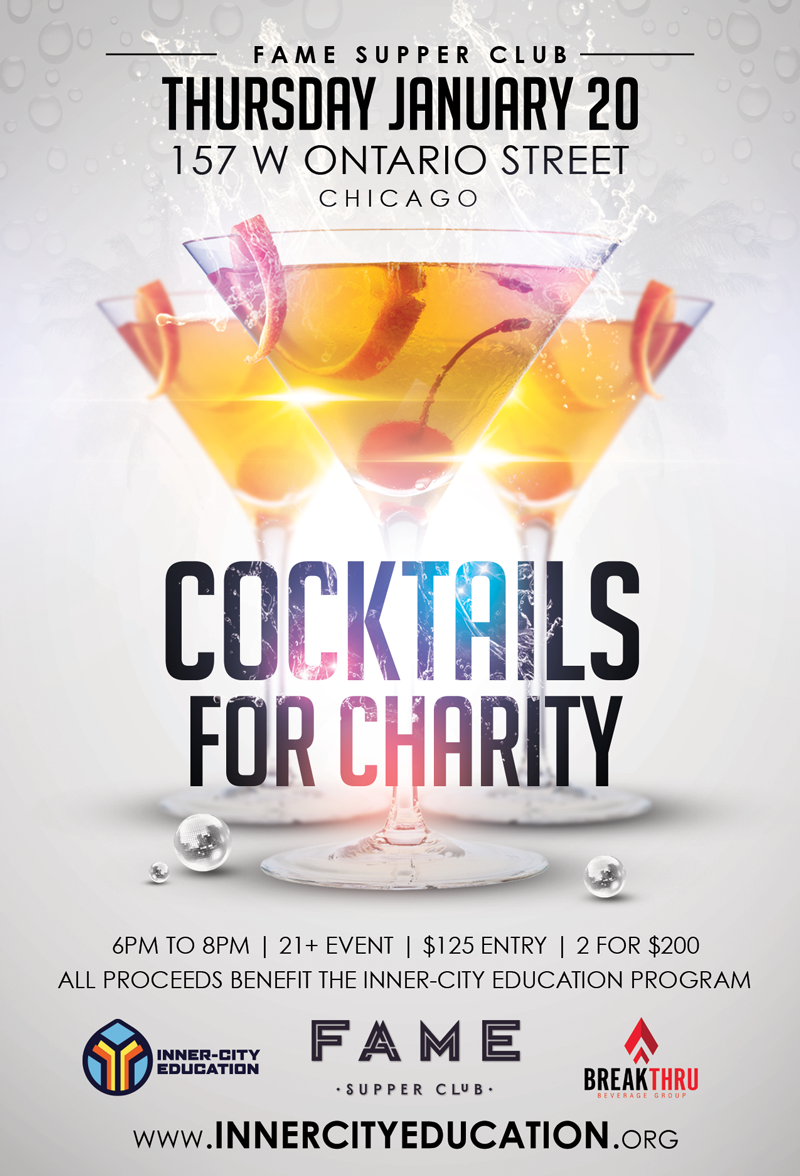 2022 Cocktails for Charity Fundraiser Event - ICE Program